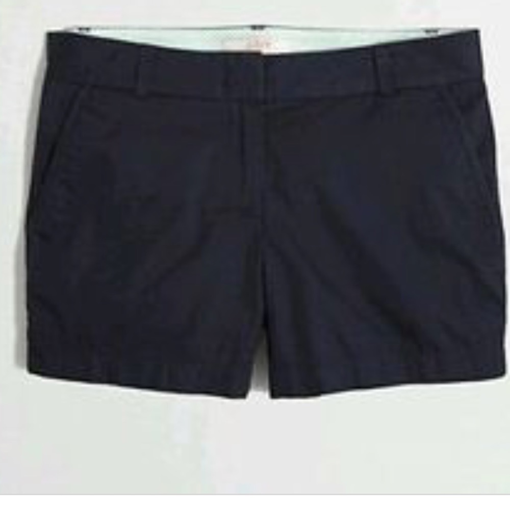 J. Crew Navy Blue Chino Shorts